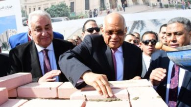 رئيس النواب يشارك في وضع حجر أساس أكاديمية المحامين