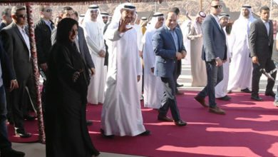 السيسي وولي عهد أبو ظبي