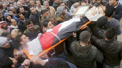 استشهاد فلسطيني- صورة أرشيفية