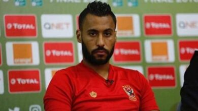 حسام عاشور- لاعب النادي الأهلي