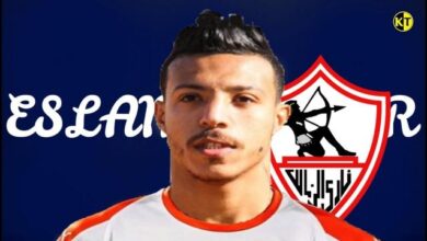 إسلام جابر-لاعب الزمالك