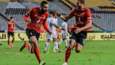 علي معلول- لاعب الأهلي
