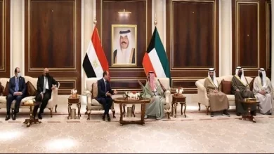 الرئيس السيسي ورئيس وزراء الكويت