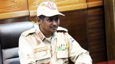نائب رئيس مجلس السيادة السودانية الفريق أول محمد حمدان دقلو