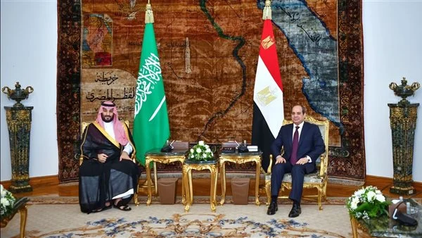الرئيس السيسي وولي عهد السعودية