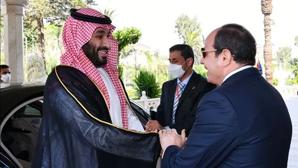 الرئيس السيسي وولي عهد السعودية