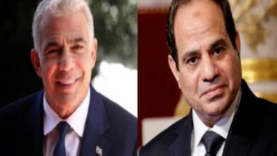الرئيس السيسي ورئيس وزراء إسرائيل