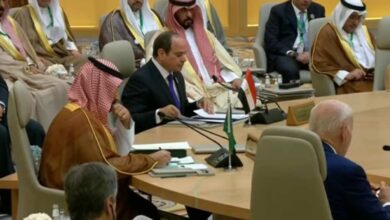 مشاركة الرئيس السيسي في قمة جدة