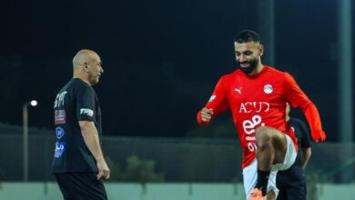 حسام حسن ومحمد صلاح